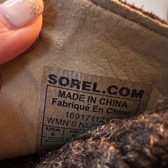 Sorel Joanie Sweater Wedge Boot - 8 - Picture 10 of 11